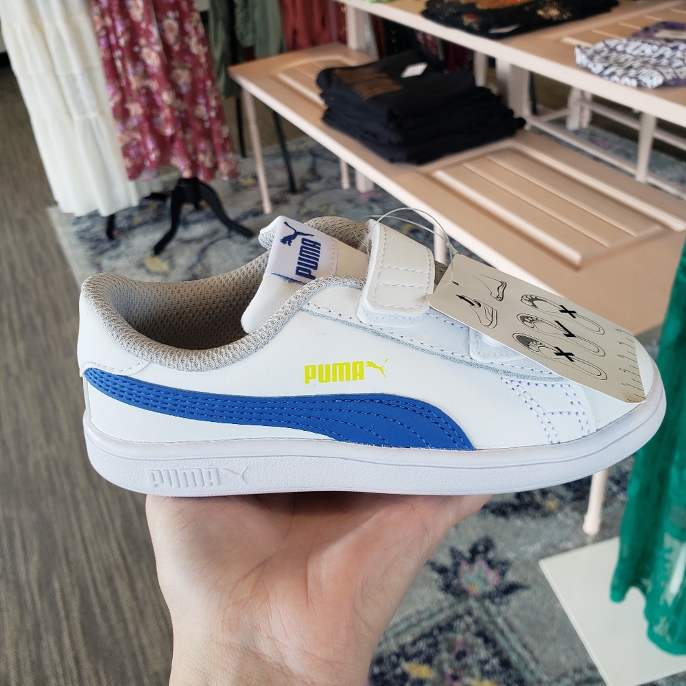 10C White Puma Shoes